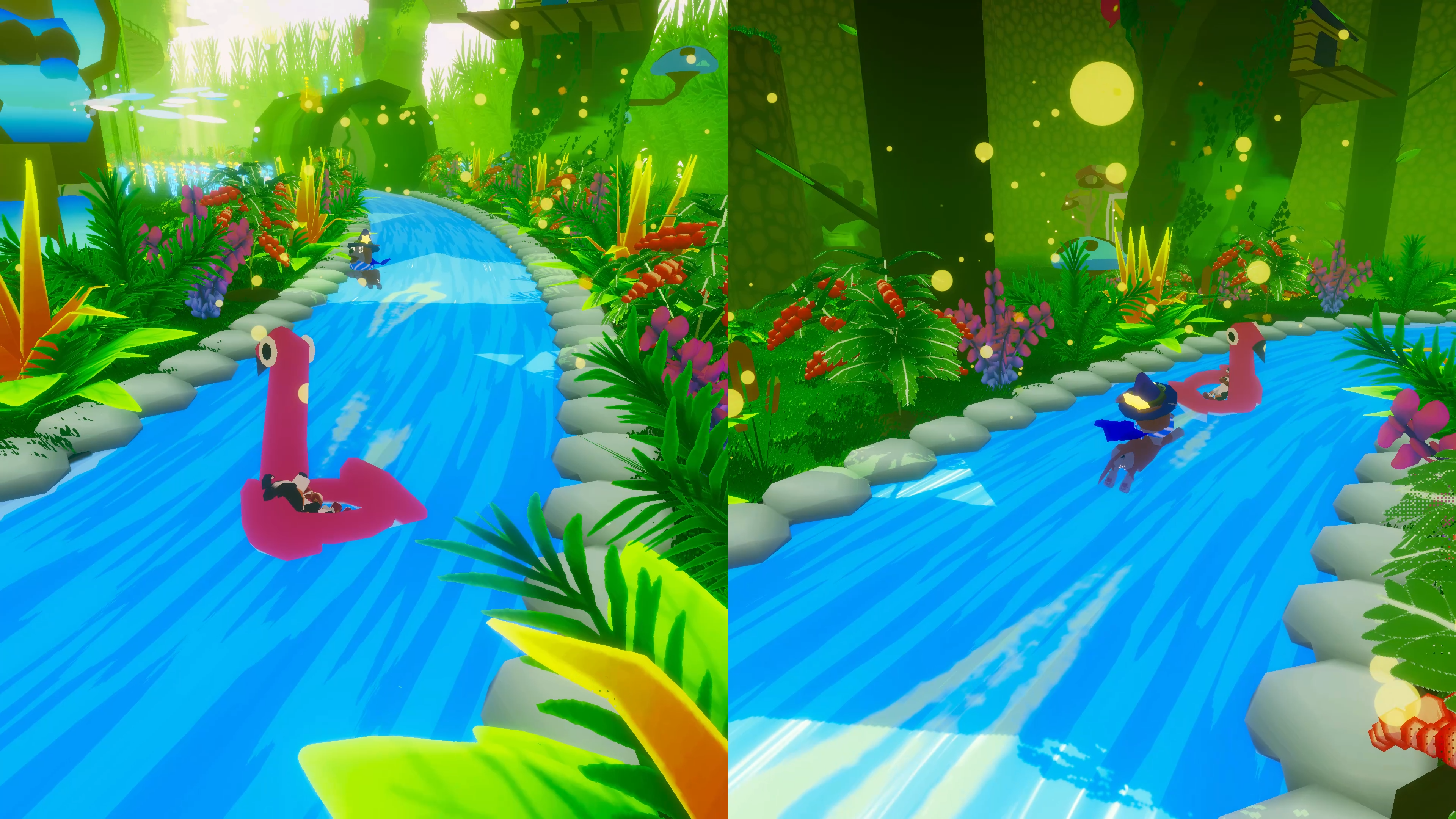 Splitscreen River
